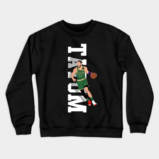 Jayson Tatum Crewneck Sweatshirt by FootballBum